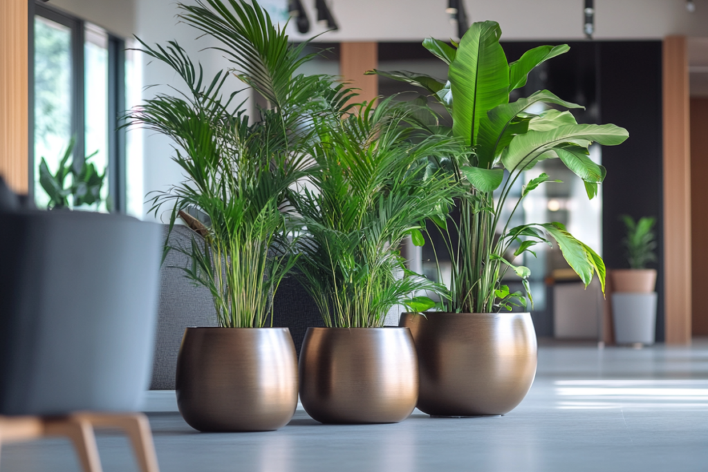 large indoor plant pots